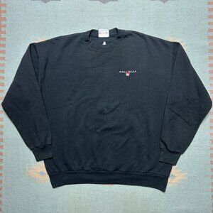 Vintage 90s crewneck sweatshirt Pizza Hut X-Men promo wolverine rare black XL